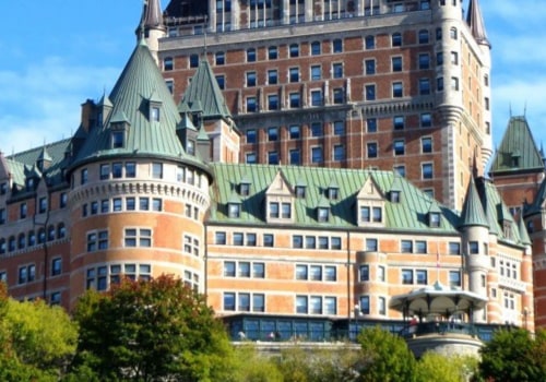 What is the name of the world's most photographed hotel in quebec city?